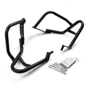 Front Engine Guard Crash Bar Protection BMW R1200R (2007-2014) Black