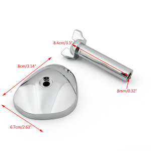 Inks Carburetor Cover For Honda NV400 Steed 400 VT600 Shadow VLX Chromed