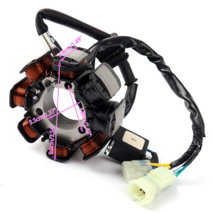 Generator Stator Coil For Honda TRX250 FourTrax 250 Recon 97-04 TRX250EX Sportrax 250 EX 01-05
