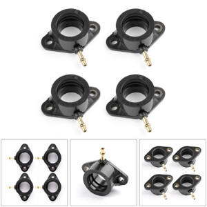 4pcs Carburetor Intake Manifold Boots For Kawasaki GT550G KZ 550 A/C/D Z400J