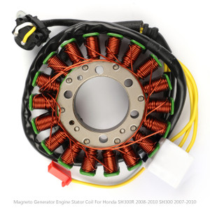 Generator Stator Coil For Honda SH300 NF02 2007-2010 SH300R 2008-2010