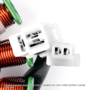 Generator Stator Coil For Yamaha XVS1100 VStar 00-03 5EL-81410-00 5EL-81410-01