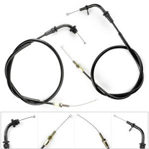 Throttle Cable For Suzuki 58300-01DA0-000 58300-01DB0-000, GS500 GS500F 2001-2009 Black