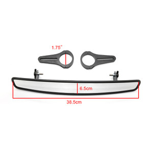1.75" UTV Wide Rear View Mirror for ROUND ROLL BAR Polaris RZR XP 4 Arctic Cat