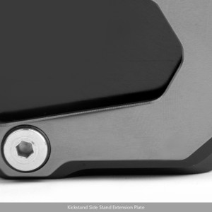 Kickstand Side Stand Extension Pad For BMW R900RT 09-10 R1200R 06-14 R1200ST 03-07 Gray