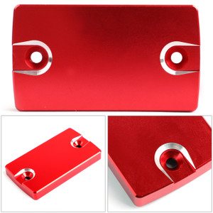 CNC FRONT Brake Fluid Reservoir Cap For Suzuki GRADIUS650 10 SV650/S 99-18 GSX400 IMPULSE 05-07 Red