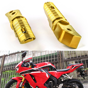 Rear Footrest Footpegs For HONDA CB125R CB250R CB300R CBR250RR CBR600RR Gold