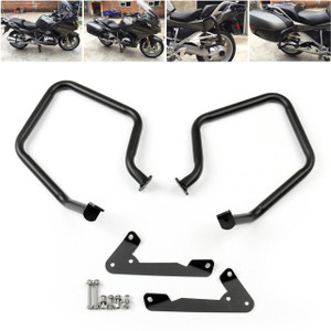 Rear Engine Guard Crash Bars Heed For BMW R1200RT 2014-2017 Black