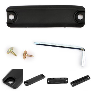 Trunk Hatch Liftgate Switch Latch Button Rubber Cover Replacement For Toyota Black