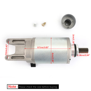 Electric Starter Motor for Suzuki GSF400 GSF600 GSF650 GSX400 GSX600