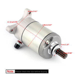 Electric Starter Motor for Polaris Ranger 425 2x4 500 4x4 2x4 6x6 3084981