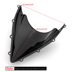 ABS Windscreen Windshield For MV Agusta F3 800 675 Wind Screen 2012-2017 Black