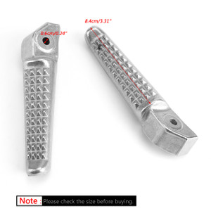 Rear Foot Peg Footrest For Honda CBR600F 92-07 CBR900RR 92-93 CBR929 00-01 CBR954 02-03 Silver