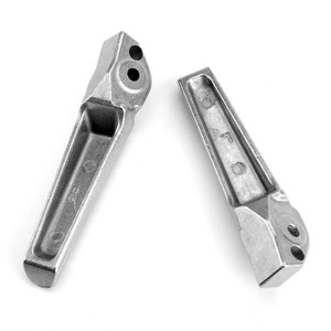 Rear Foot Peg Footrest For Honda CBR600F 92-07 CBR900RR 92-93 CBR929 00-01 CBR954 02-03 Silver