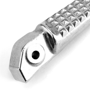 Rear Foot Peg Footrest For Honda CB1300S 05-09 NT400 Bros NC25 NTV600 Revere 88-92 NT650 Bros 88-92 Silver