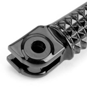 Front Foot Peg Footrest For Yamaha YZF R1 98-14 YZF R6 99-14 YZF R6S 03-08 Black
