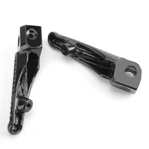 Front Foot Peg Footrest For Kawasaki ZX6R 03-11 Z750 Z1000 07-12 GTR1400 08-13 Black