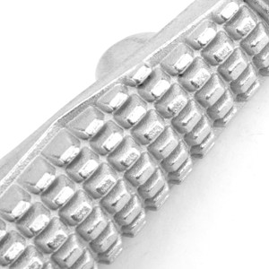 Front Foot Peg Footrest For Kawasaki ZX-9R 98-03 EX250 NINJA 250 EX300 NINJA 300 13-15 Silver