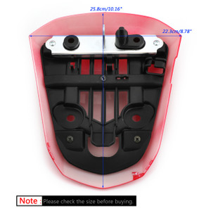 Passenger Rear Seat Cover Cowl For SUZUKI GSXR GSX-R 1000 1000R 2017-2024 Red