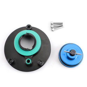 Fuel Filler Cover Gas Tank Cap For Yamaha YZF R1 R1M 04-17 YZF R6 03-16 Blue