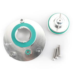 Fuel Filler Cover Gas Tank Cap For Yamaha YZF R1 R1M 04-17 YZF R6 03-16 Silver
