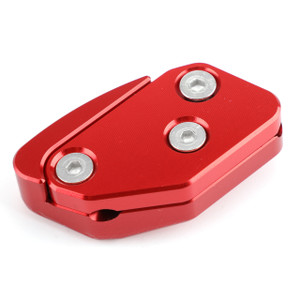 Foot Side Stand Extension Pad Plate Support For Yamaha XMAX125 XMAX300 XMAX250 XMAX400 2017-2018 Red
