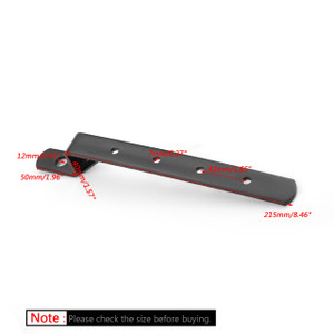 Universal Hard Saddlebag Heavy Duty Mounting Brackets Kit For Harley Cruiser