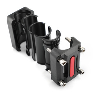 22mm 25mm 28mm Engine Frame Bar Slider Pads Red