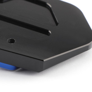 CNC Kickstand Side Stand Plate Extension Pad For BMW R1200GS LC 2017-2018 Blue