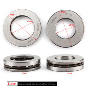 Steering Stem Bearing Seal Kit for Yamaha XV 125 250 Virago TZR125 SRV250 RZ250