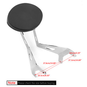 Backrest Sissy Bar For Yamaha Star Stryker Model Upright Pad Bullet Cowl XVS1300