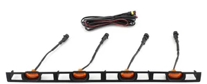 4X Front Bumper Hood Grille LED Lights For Toyota Tacoma 2012-2015 PTR54-35150 Generic