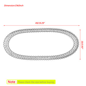 Drive Belt For Polaris Snowmobile Indy 550 LXT ADVENTURE VOYAGEUR 14-18 Black
