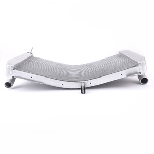 Aluminum Cooler Cooling Radiator For Yamaha YZF R1 YZF R1M 15-24 YZF R1S 16-24 Silver Generic