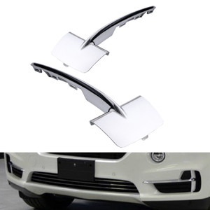 Front Bumpe Lower Grille Trim Molding For BMW F15 X5 14-18 Chrome