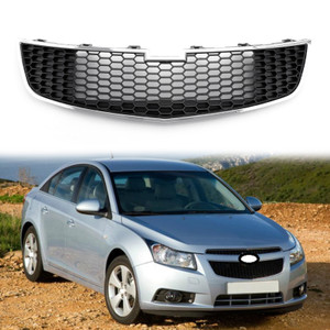 Front Lower Bumper Grille Grill Inserts Trim Covers For Chevy Cruze 09-14