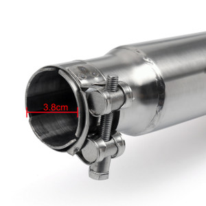 Carbon Fiber 2 Colors Exhaust Pipe Slip-On Muffler Honda NC 700 750 X/S (2012-2015) Gold