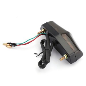 LED Brake Stop Running Rear Tail Light Lamp For most of motorcycles Smoke