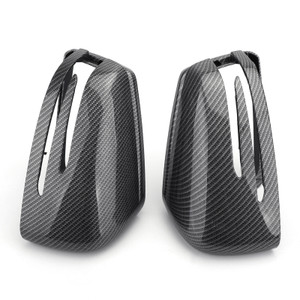 Fiber Rearview Mirror Cover For Benz A/B/C/E/S-CLASS Carbon