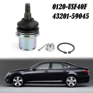 Front Lower Knuckle Spindle Ball Joint For Lexus LS460 2WD 4x2 RWD 16-17 Black