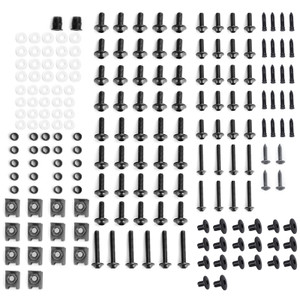 Fairing Bolt Kit Bodywork Screws for Ducati 1098 1198 S 1199 748 749 750 848 900 916 996 998 999 Monster 1100 400 600 695 Multistrada 1000 Streetfighter 848 Black