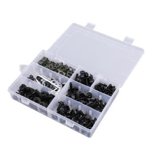 Fairing Bolt Kit Bodywork Screws for Ducati 1098 1198 S 1199 748 749 750 848 900 916 996 998 999 Monster 1100 400 600 695 Multistrada 1000 Streetfighter 848 Black