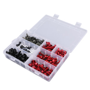 Fairing Bolt Kit Bodywork Screws for Ducati 1098 1198 S 1199 748 749 750 848 900 916 996 998 999 Monster 1100 400 600 695 Multistrada 1000 Streetfighter 848 RED