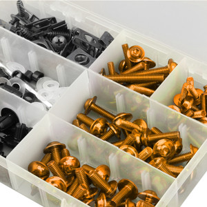 Fairing Bolt Kit Bodywork Screws for Hodnda CBR1000RR CBR1100XX CBR125R CBR250R CBR600F CBR600F2 F3 F4 F4i CBR600RR Interceptor 750 NC700X Shadow ST1300 V45 Sabre GOLD