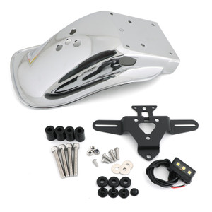 Rear Fender Mudguard For Kawasaki Z900RS Cafe 18-22 Chrome