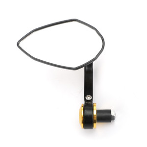 7/8" Handle Bar End Mirrors Universal Gold