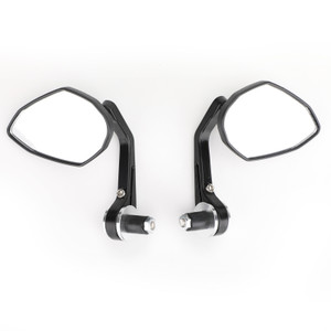 7/8" Handle Bar End Mirrors Universal White