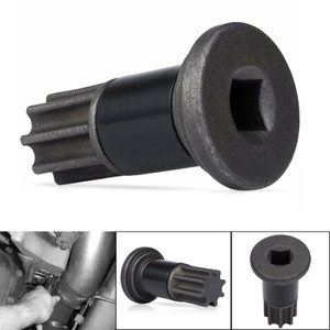 Engine Barring Tool For Cummins Replaces and Cummins 3824591 5299073 Black