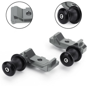 CNC Chain Adjuster Block W Swingarm Spools Slider For YAMAHA MT-07 FZ-07 14-18 Titanium