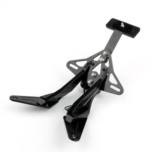 Support License Plate Mount Holder Bracket 2012-2015 Yamaha T-Max Tmax 530 Black